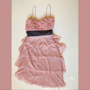 Pink/Gray Sweet Storm Dress (Small)